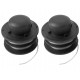 GÜDE Bobine de fil de coupe pour coupe-bordure G95173 - Lot de 2 95174