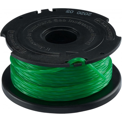Black & Decker A6482-XJ 2 mm x 10 m fil nylon pour tondeuse accessoires jardinage