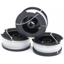 Black & Decker A6485-XJ Reflex Bobine pour coupe bordures (1,5mm/10m), 3 pieces