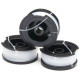 Black & Decker A6485-XJ Reflex Bobine pour coupe bordures (1,5mm/10m), 3 pieces