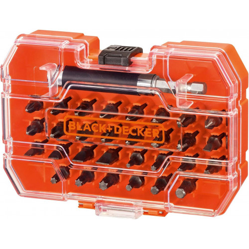 Black & Decker A7228-XJ Ensemble de 31 embouts de tournevis (25mm)