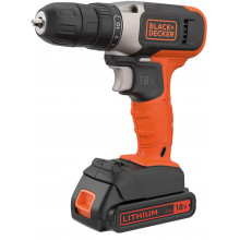 Black & Decker BCD001C1-QW Perceuse-visseuse sans fil (37Nm/18V/1x1,5Ah)