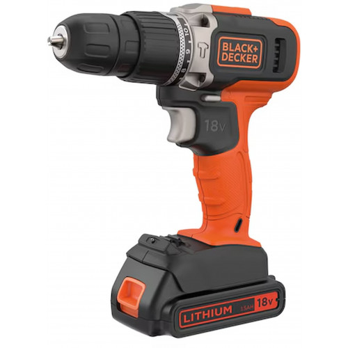 Black & Decker BCD003C1-QW Perceuse a percussion (45Nm/18V/1x1,5Ah) Black & Decker BCD003C1-QW Perceuse a percussion (45Nm/18V/1x1,5Ah)