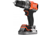 Black & Decker BCD383D1XC-QW Perceuse-visseuse a percussion (45Nm/18V/1x2,0Ah)