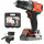 1x batterie 2,0Ah, coffret