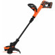 Black & Decker BCSTR918D1-QW Coupe-bordures sans fil (28cm/18V/1x2,0Ah)