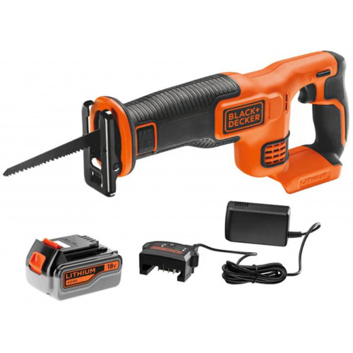 Black & Decker BDCR18M1-QW Scie sabre sans fil (18V/1x4,0Ah)