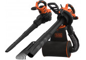 Black & Decker BEBLV301-QS Aspirateur de feuilles électrique 3 en 1 (3000W/72L)