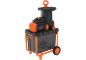 Black & Decker BEGAS5800-QS Broyeur de végétaux filaire (2800W/45mm/45L)