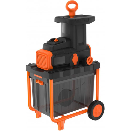 Black & Decker BEGAS5800-QS Broyeur de végétaux filaire (2800W/45mm/45L)