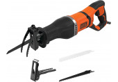 Black & Decker BES301-QS Scie sabre (750W) avec support pour branches et 2 lames de scie