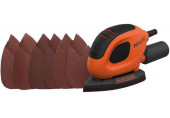 Black & Decker BEW230-QS Mouse Ponceuse de détail (55W)