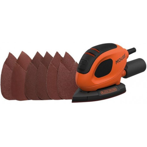 Black & Decker BEW230-QS Mouse Ponceuse de détail (55W)
