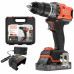 Black & Decker BLD683D1XK-QW Perceuse a percussion sans fil (50Nm/18V/1x2,0Ah), coffret
