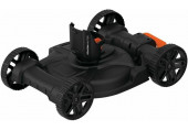 Black & Decker CM100-XJ Châssis roulant, largeur de coupe 38cm, Multi-Trimmer 3en1