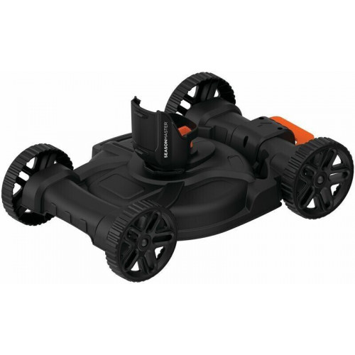 Black & Decker CM100-XJ Châssis roulant, largeur de coupe 38cm, Multi-Trimmer 3en1