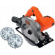 Black & Decker CS1250LA-QS Scie circulaire filaire (190mm/1250W)