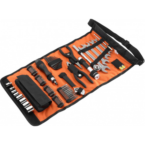 Black & Decker A7144 Sacoche enroulable de mécanique automobile 76 pieces