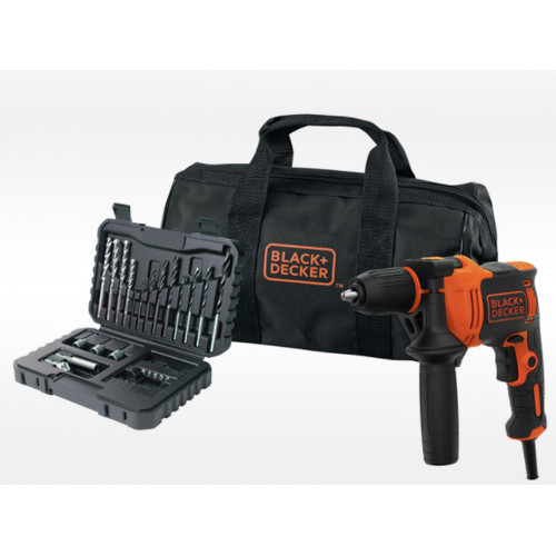 Black & Decker BEH710SA32 Perceuse a percussion filaire 710W