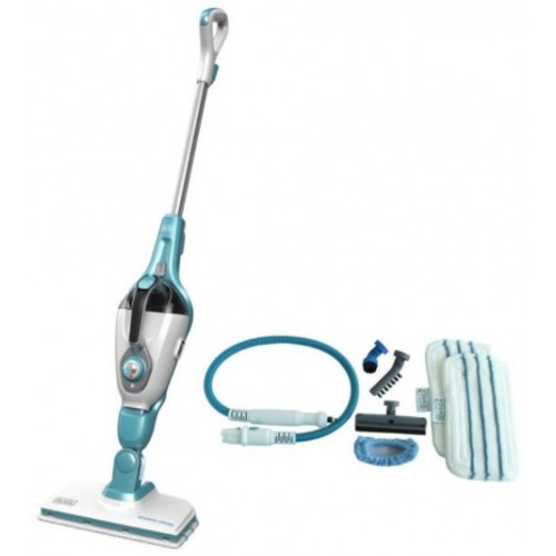 Black & Decker FSMH1321-QS Mop vapeur avec nettoyeur vapeur a main 7-en-1 (1300 W / 0,5 L)