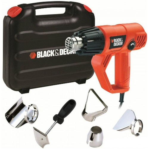 Black&Decker KX2001K Décapeur thermique filaire 2000W 50-450/90-600°C, valise