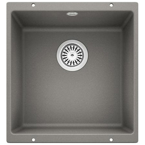 BLANCO Rotan 400 U Évier en silgranit, aluminium 521333