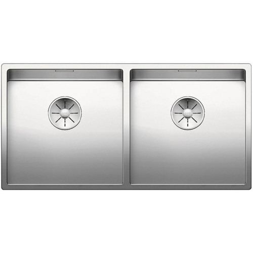BLANCO CLARON 400/400 IF Évier double Acier inoxydable satiné 521617