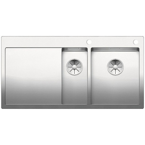 BLANCO CLARON 6 S-IF Infini Évier et égouttoir, inox 521645 BLANCO CLARON 6 S-IF Infini Évier et égouttoir, inox 521645
