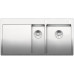 BLANCO CLARON 6 S-IF Infini Évier et égouttoir, inox 521645