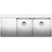 BLANCO CLARON 8 S-IF Evier, Cuve double Egouttoir a gauche 521651