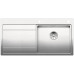 BLANCO DIVON II 5 S-IF Infini Évier, avec égouttoir et commande excentrique , inox 521660