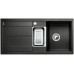 BLANCO METRA 6 S SILGRANIT Évier, avec commande de vidage, noir 525926