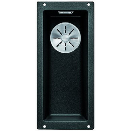 BLANCO SUBLINE 160-U Infini SILGRANIT Évier, noir InFino 525981 BLANCO SUBLINE 160-U Infini SILGRANIT Évier, noir InFino 525981