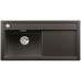 BLANCO ZENAR XL 6 S InFino Silgranit Évier, avec commande de vidage, noir 526058