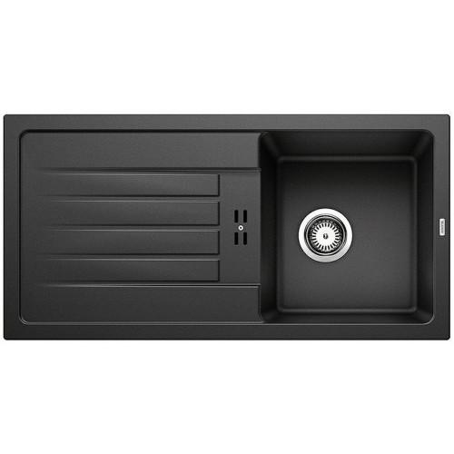 BLANCO FAVUM 45 S Évier en silgranit, noir 526081 BLANCO FAVUM 45 S Évier en silgranit, noir 526081
