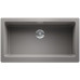 BLANCO VINTERA XL 9-UF Évier en silgranit, aluminium 526103