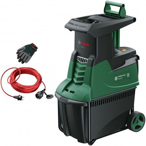 BOSCH AXT 25 TC Broyeur silencieux + câble de 15 m et gants 060080330D