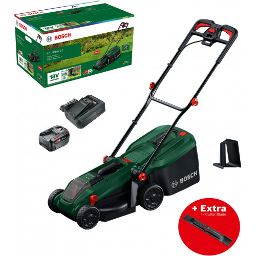 BOSCH ROTAK18V-32 Tondeuse a gazon sans fil, lame supplémentaire 1x4,0Ah 06008B9P02 BOSCH ROTAK18V-32 Tondeuse a gazon sans fil, lame supplémentaire 1x4,0Ah 06008B9P02