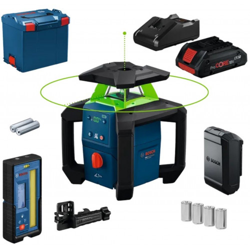 BOSCH GRL18V-4-34CVG PROFESSIONAL Laser rotatif de chantier 0601061H00