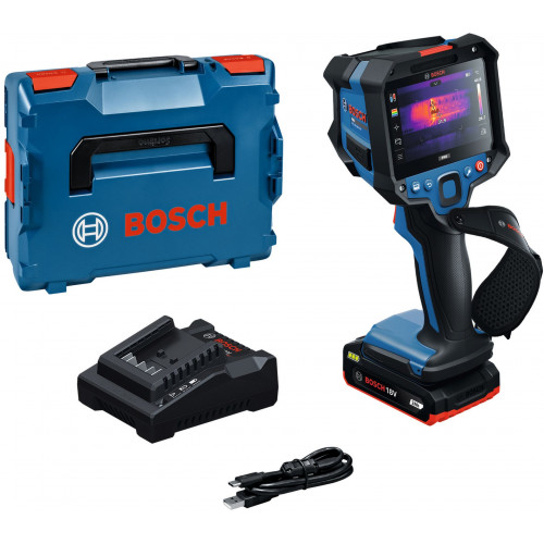 BOSCH GTC18V-600-16C PROFESSIONAL Caméra thermique, 1x18V/2,0Ah, L-BOXX 0601083700 BOSCH GTC18V-600-16C PROFESSIONAL Caméra thermique, 1x18V/2,0Ah, L-BOXX 0601083700