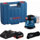 BOSCH GEX 185-LI PROFESSIONAL Ponceuse excentrique, 1× GBA 18V 4.0Ah, coffret 06013A5021