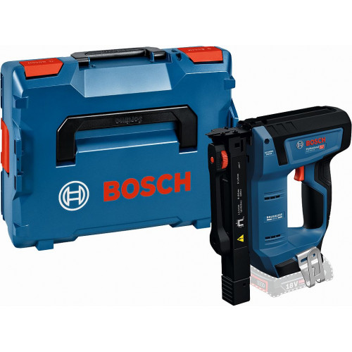 BOSCH GTH 18V-14 PROFESSIONAL Agrafeuse a bois sans fil, L-Boxx 0601482801