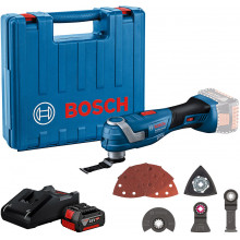 BOSCH GOP 185-LI Cutter multifonction sans fil (1x GBA18V4,0Ah 18V-20)coffret 06018G2021