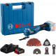 BOSCH GOP 185-LI Cutter multifonction sans fil (1x GBA18V4,0Ah 18V-20)coffret 06018G2021