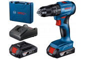 BOSCH GSB 185-LI PROFESSIONAL Perceuse-visseuse sans fil, 2x 2,0 Ah, L-BOXX 06019K3100