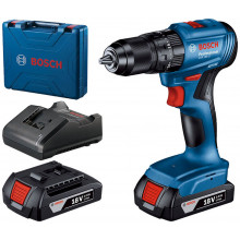 BOSCH GSB 185-LI PROFESSIONAL Perceuse-visseuse sans fil, 2x 2,0 Ah, L-BOXX 06019K3100