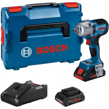 BOSCH GDS 18V-450 PC Boulonneuses sans-fil, L-BOXX, GAL 18-40, 2x 4.0Ah 06019K4102