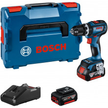 BOSCH GSB 18V-90 C Perceuse-visseuse a percussion sans-fil, 2x 5.0Ah, L-BOXX 06019K6106