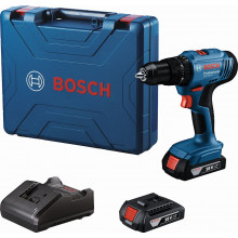 BOSCH GSB 183-LI PROFESSIONAL Perceuse-visseuse a percussion 2 × 2,0 Ah 06019K9100