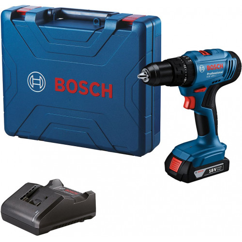 BOSCH GSB 183-LI PROFESSIONAL Perceuse-visseuse a percussion sans fi, 1x 2,0 Ah 06019K9101